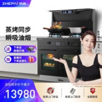浙派（ZHEPΛi）Z20 左烤右蒸集成灶 彩屏体感控制 宽大置物台 自动热清洗 天然气