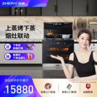 浙派（ZHEPΛi）Z19 上蒸烤下蒸集成灶 仿生机翼设计 烈焰猛火 烟灶联动 天然气