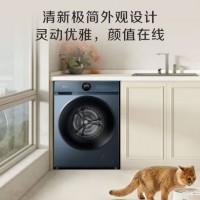 海信（Hisense）滚筒洗衣机全自动 10公斤家用大容量 500mm超薄 BLDC变频 1.10高洗净比 除螨 HG100DJ12F以旧换新